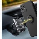 Mocco Pastel Ring Silicone Back Case Aizmugurējais Silikona Apvalks Priekš Samsung Galaxy S22 Plus 5G Melns