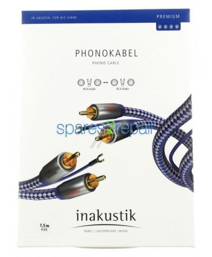 in-akustik Premium II Phono RCA RCA 1,5 m