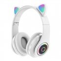 Bemi B39 Trokšņu izolējošas bērnu Bluetooth Bezvadu Stereo Austiņas ar FM Radio / MP3 Mico SD and Zvana funkciju Balta Bemi B39 Trokšņu izolējošas bērnu Bluetooth Bezvadu Stereo Austiņas ar FM Radio / MP3 Mico SD and Zvana funkciju Balta