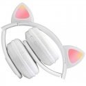 Bemi B39 Noise Cancell Kids Cat Bluetooth Wireless Headset FM Radio / MP3 Mico SD and Phone call White