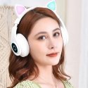 Bemi B39 Шумопоглащающие Детские Bluetooth Безпроводные Стерео наушники с FM Радио / MP3 Mico SD и функцией звонка Белый Bemi B39 Шумопоглащающие Детские Bluetooth Безпроводные Стерео наушники с FM Радио / MP3 Mico SD и функцией звонка Белый