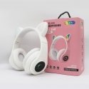 Bemi B39 Noise Cancell Kids Cat Bluetooth Wireless Headset FM Radio / MP3 Mico SD and Phone call White