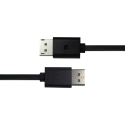 DisplayPort cable DELTACO 8K, DP 1.4, 3m, black / DP8K-1030-K / 00110016 DisplayPort cable DELTACO 8K, DP 1.4, 3m, black / DP8K-1030-K / 00110016
