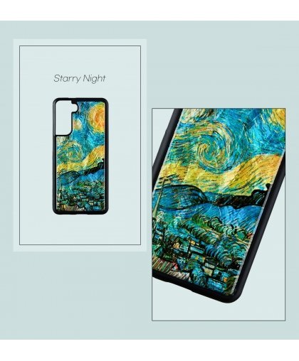iKins case for Samsung Galaxy S21+ starry night black – 2