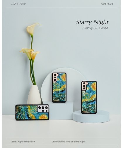 iKins case for Samsung Galaxy S21+ starry night black – 3