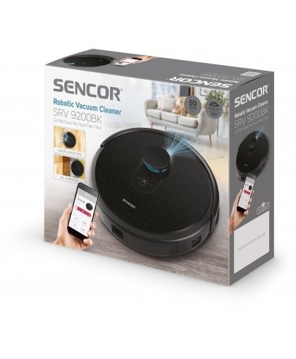 Robotic vacuum cleaner Sencor SRV9200BK – 3