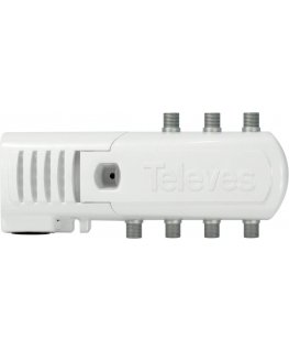 Televes detached house amplifier LTE700-Ready, 1 in - 6 out