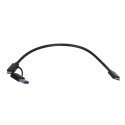 UNITEK S1222A kabeļa dzimuma mainītājs USB 3.2 SATA 2,5/3,5' & M.2 PCIE/NVME melns UNITEK S1222A kabeļa dzimuma mainītājs USB 3.2 SATA 2,5/3,5' & M.2 PCIE/NVME melns