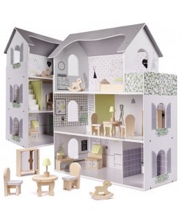 RoGer Wooden Doll House 70cm