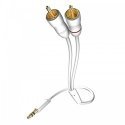 5x in-akustik Star Audio Cable 3,5 mm Jack Plug - Cinch 1,5 m