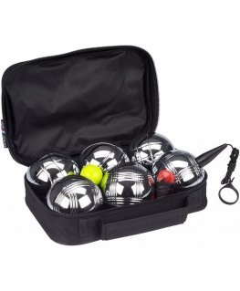 Get Go Petanque Set 52JV CHR 6pcs Chrome