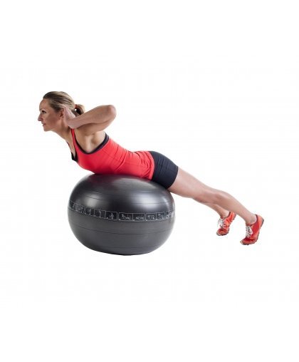 Pure2Improve P2I200080 Exercise Ball, 75 cm, Juodas, PVC – 2