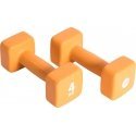 Pure2Improve P2I201420 Dumbbells, 2 pcs, 4 kg, Orange Pure2Improve P2I201420 Dumbbells, 2 pcs, 4 kg, Orange