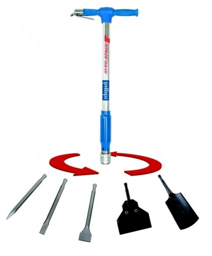 Daugiafunkcis pneumatinis įrankis AERO SPADE, Scheppach