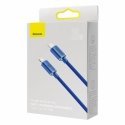 CABLE LIGHTNING TO USB 2M/BLUE CAJY000303 BASEUS