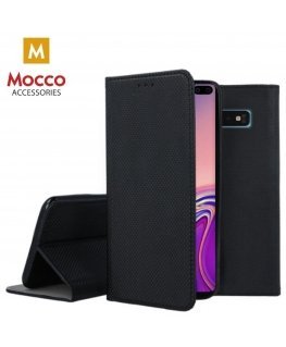 Mocco Smart Magnet Book Case For Xiaomi Redmi Note 10S Black