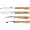 Opinel Natural 4 essential knives Box Set Opinel Natural 4 essential knives Box Set