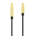 Cable DELTACO Ultra-thin HDMI, 4K UHD, 3m, black / gold / HDMI-1043-K / 00100012 Cable DELTACO Ultra-thin HDMI, 4K UHD, 3m, black / gold / HDMI-1043-K / 00100012