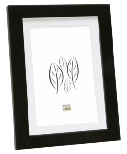 Deknudt S66KF2 P1 15x20 Wood black w. Passepartout