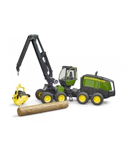 BRUDER harvester John Deere 1270G with log, 02135 – 2