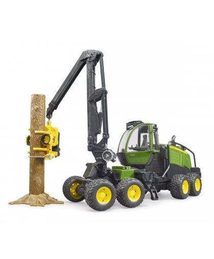 BRUDER harvester John Deere 1270G with log, 02135 – 3