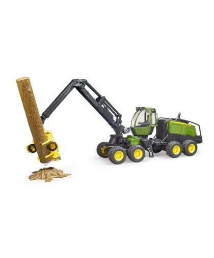 BRUDER harvester John Deere 1270G with log, 02135 – 4