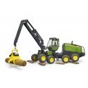 BRUDER harvester John Deere 1270G with log, 02135 BRUDER harvester John Deere 1270G with log, 02135