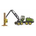 BRUDER harvester John Deere 1270G with log, 02135 BRUDER harvester John Deere 1270G with log, 02135