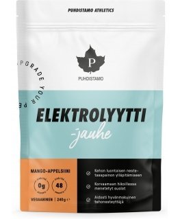 Purifier Athletics Electrolyte Powder Mango-Orange, 240 g