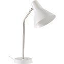 Innolux Carin table lamp, E27, white / chrome Innolux Carin table lamp, E27, white / chrome