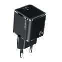 Usams T42 US-CC140 Mini Universal Fast Wall Charger 25W 1x USB-C (Type-C) Plug PD 3.0 3A Black Usams T42 US-CC140 Mini Universal Fast Wall Charger 25W 1x USB-C (Type-C) Plug PD 3.0 3A Black