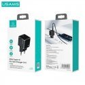 Usams T42 US-CC140 Mini Universal Fast Wall Charger 25W 1x USB-C (Type-C) Plug PD 3.0 3A Black Usams T42 US-CC140 Mini Universal Fast Wall Charger 25W 1x USB-C (Type-C) Plug PD 3.0 3A Black
