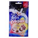 FELIX Crispies Liellopu gaļa, Vistas - sausā kaķu barība - 45 g FELIX Crispies Liellopu gaļa, Vistas - sausā kaķu barība - 45 g