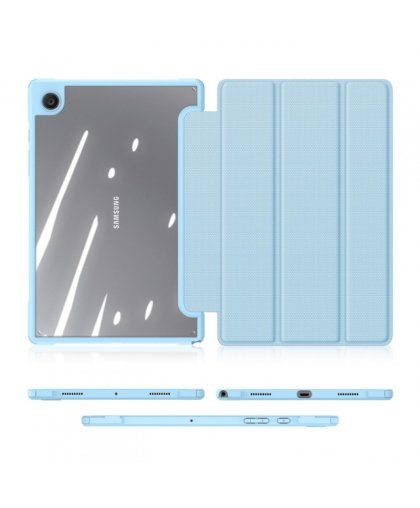 Dux Ducis Toby Slim Multi-angle Stand Book case for Samsung Galaxy A8 10.5 X200 / X205 Blue – 4