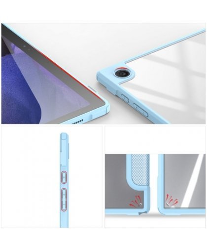 Dux Ducis Toby Тонкий Мульти-угольный Чехол-Книжка с штативом для Samsung Galaxy A8 10.5 X200 / X205 Синий – 6