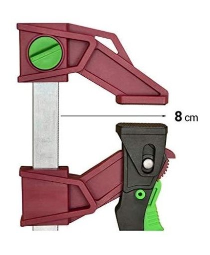 Quick fix clamp PAL plastic, 30cm * 8, max 120kg PIHER – 9