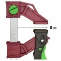 Quick fix clamp PAL plastic, 30cm * 8, max 120kg PIHER Quick fix clamp PAL plastic, 30cm * 8, max 120kg PIHER