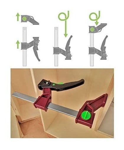 Quick fix clamp PAL plastic, 30cm * 8, max 120kg PIHER – 15