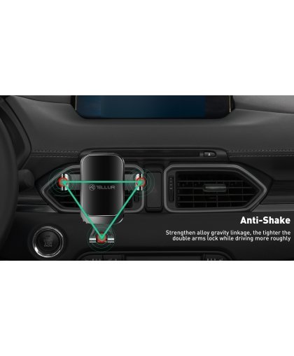 Tellur Gravity CMH20 car phone holder juodas – 10