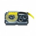 Casio XR-12 YW 12 mm black on yellow