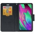 Mocco Fancy Book Case Grāmatveida Maks Telefonam Samsung Galaxy A42 5G Melns Mocco Fancy Book Case Grāmatveida Maks Telefonam Samsung Galaxy A42 5G Melns