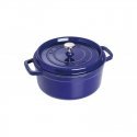 Staub Round Cocotte, 26cm cast iron, dark blue Staub Round Cocotte, 26cm cast iron, dark blue