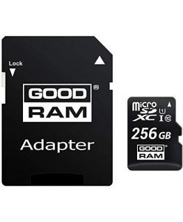 GoodRam Karta Micro SD 256GB CL10 UHS I + adapter