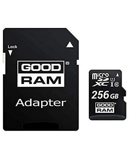 GoodRam Karta Micro SD 256GB CL10 UHS I + adapter – 6