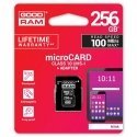 GoodRam Karta Micro SD 256GB CL10 UHS I + adapter