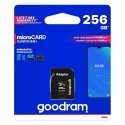 GoodRam Karta Micro SD 256GB CL10 UHS I + adapter