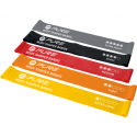 Pure2Improve Resistance Bands Set of 5 Black, Gray, Orange, Red, Yellow, Foam, Rubber Pure2Improve Resistance Bands Set of 5 Black, Gray, Orange, Red, Yellow, Foam, Rubber