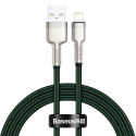 USB cable for Lightning Baseus Cafule, 2.4A, 1m (green) USB cable for Lightning Baseus Cafule, 2.4A, 1m (green)