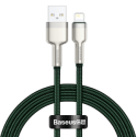 USB cable for Lightning Baseus Cafule, 2.4A, 1m (green) USB cable for Lightning Baseus Cafule, 2.4A, 1m (green)