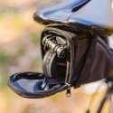 Forever SB-100 Super Compact Bicycle Bag under the saddle (17cm x 9cm x 9cm) Black Forever SB-100 Super Compact Bicycle Bag under the saddle (17cm x 9cm x 9cm) Black